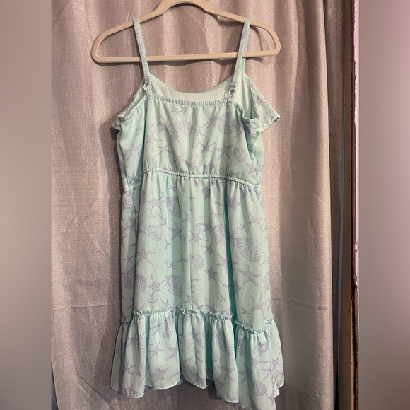 D-Signed  Mermaid Under the Sea Dress size L (24/16) kids dress / small adult - Picture 4 of 5
